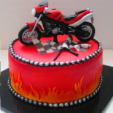 Торт красный мотоцикл купить - волгоград.сладкоежкин.рф