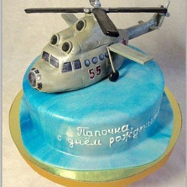 Торт военный вертолёт купить - волгоград.сладкоежкин.рф